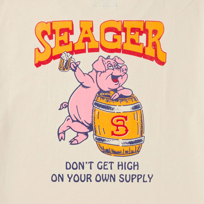 Hog High Tee – Vintage White
