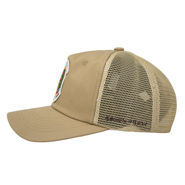 Protect Our Wetlands Unstructured Vintage Snapback Tan - Rooster 