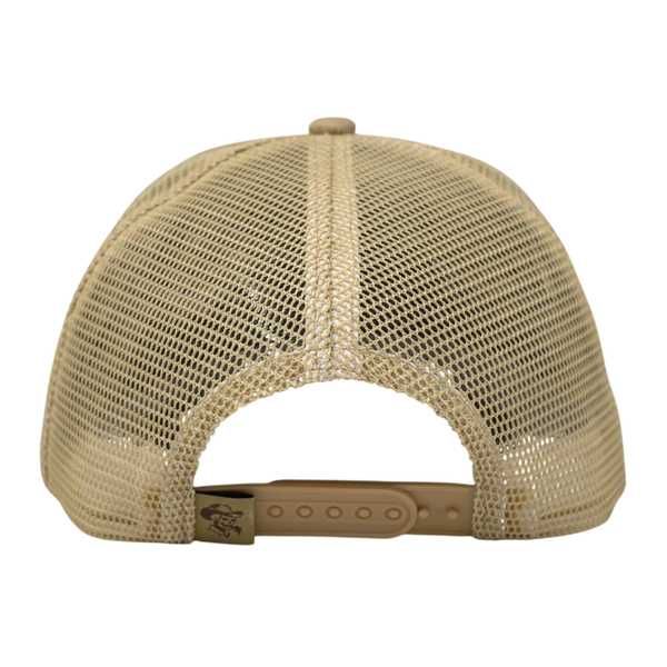 Protect Our Wetlands Unstructured Vintage Snapback Tan - Rooster 