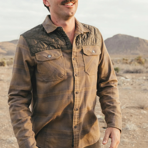 Quintana Quilted Flannel - Rooster 