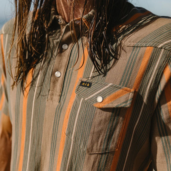 Ranchero Polo - Old Bill Stripe - Rooster 