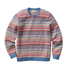 Reed Jacquard Sweater Baja Multi Stripe