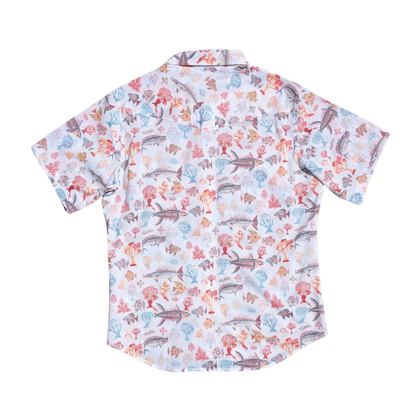 Reef Rage Short Sleeve Shirt - Rooster 