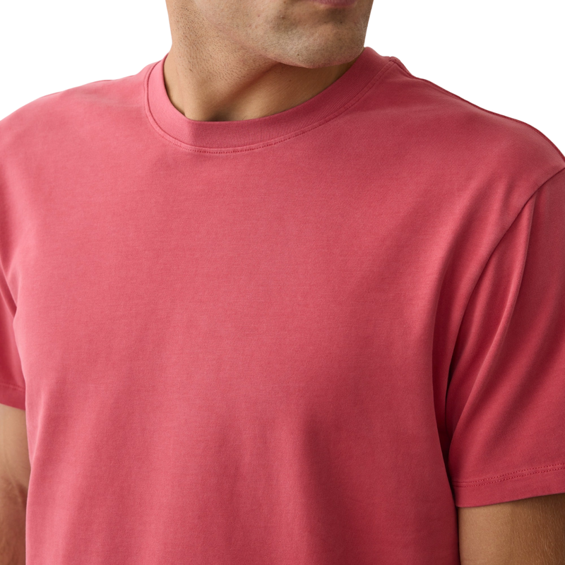 Relaxed Cloud 9 Sueded Jersey Tee – Baked Apple