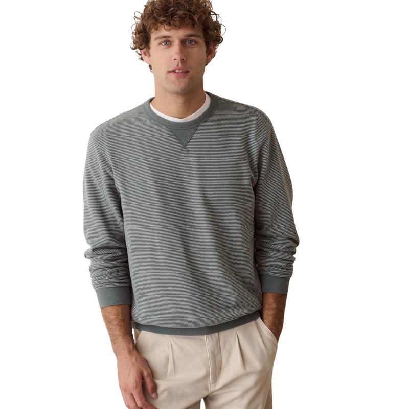 Relaxed Cloud 9 Terry Crewneck - Rooster 