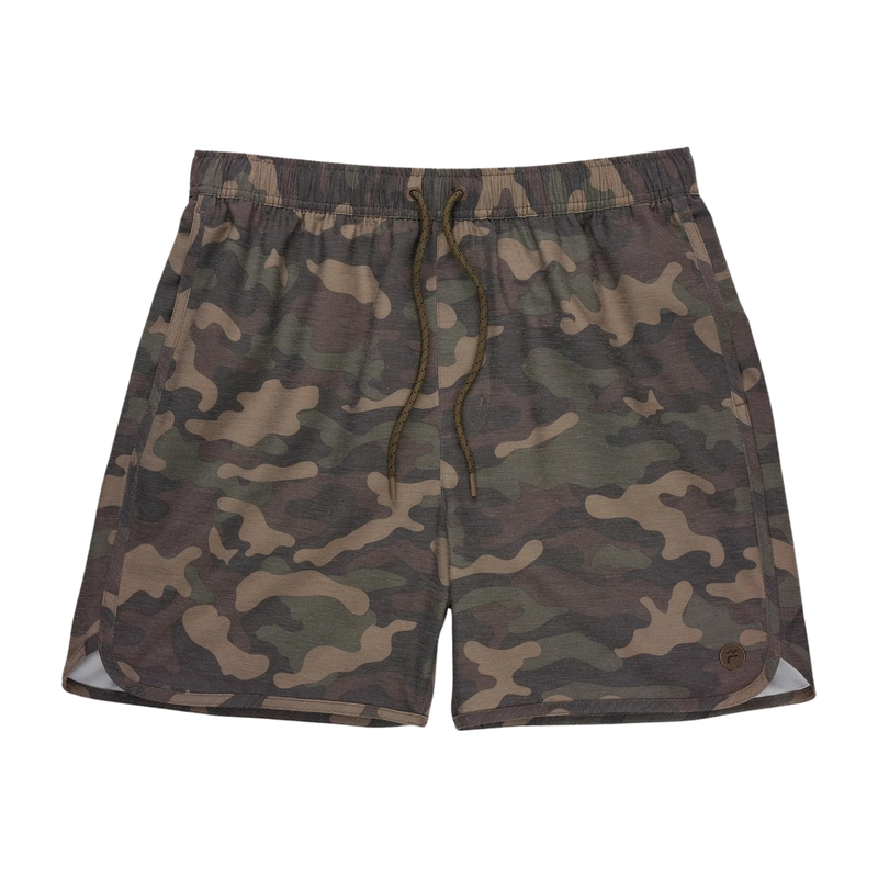 Reverb Shorts 5.5" – Woodland Camo Print