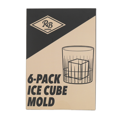 Rooster Bar 6 Pack Cube Ice Mold