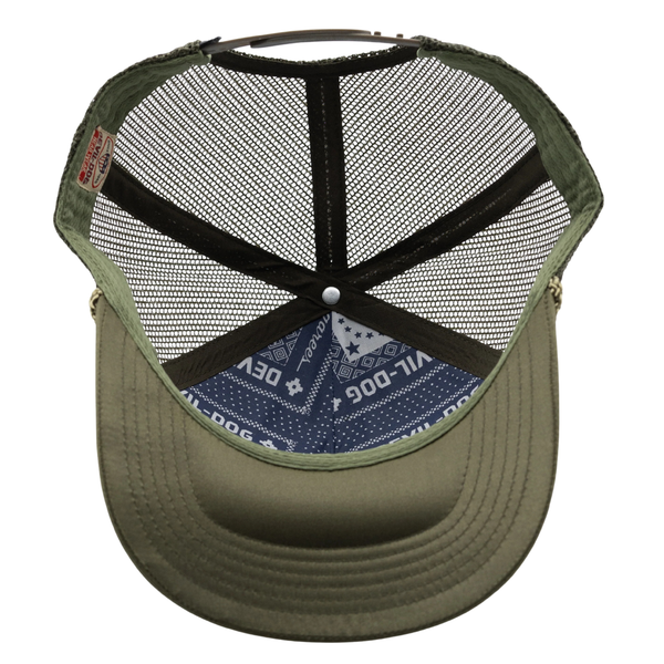 Roped Golf Hat - Ivy Green - Rooster 