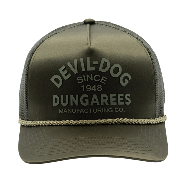 Roped Golf Hat - Ivy Green - Rooster 