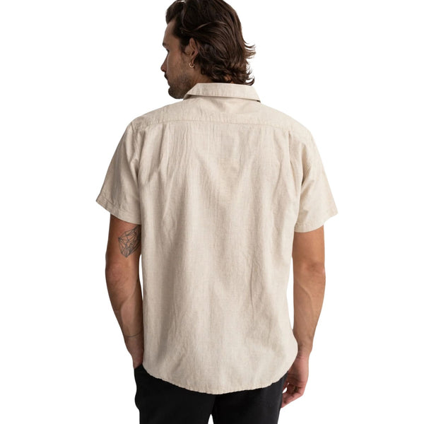 Classic Linen SS Shirt - Rooster 