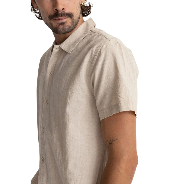 Classic Linen SS Shirt - Rooster 