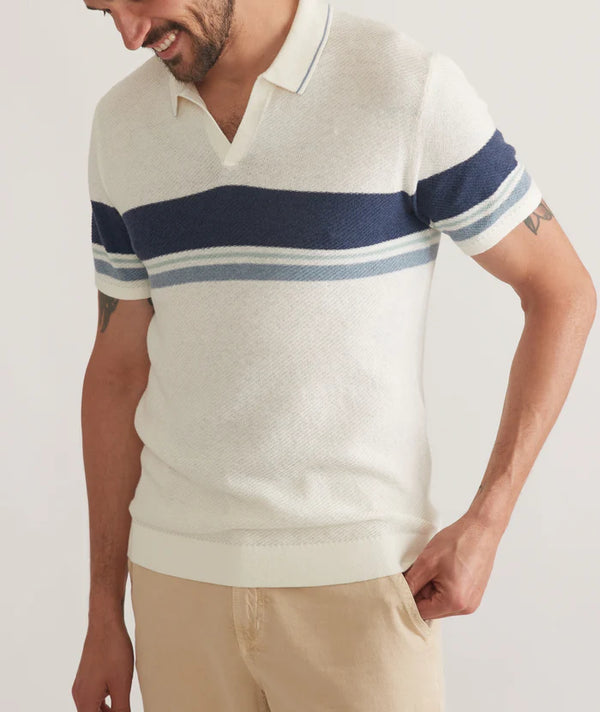 Greyson Sweater Polo - Rooster 