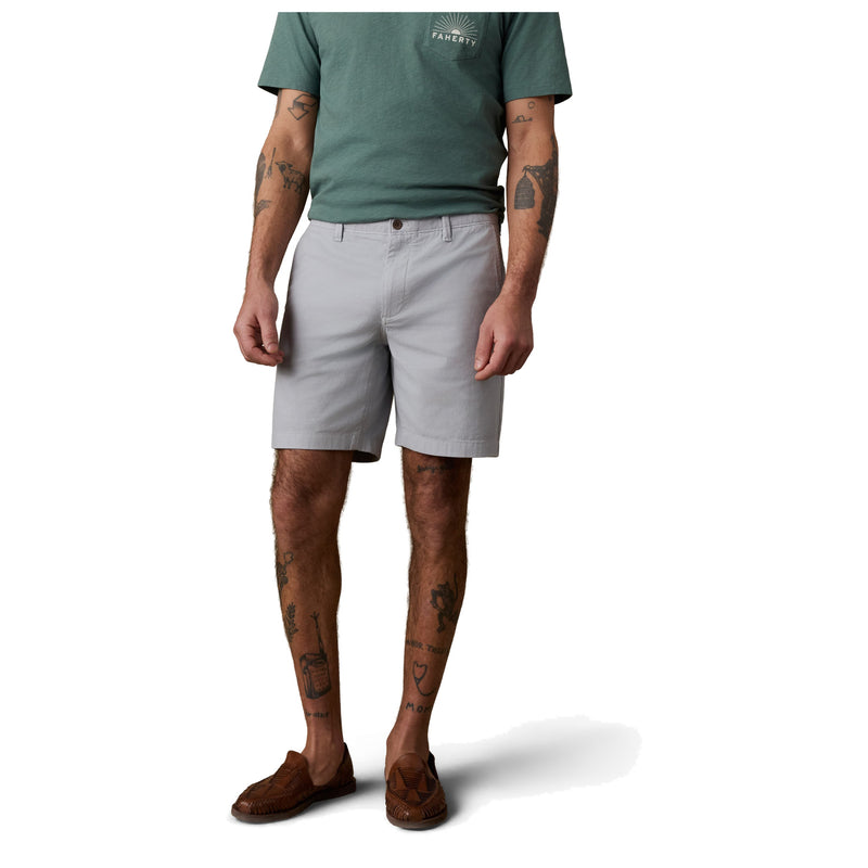 Essential Chino Short 8" – Rocky Grey