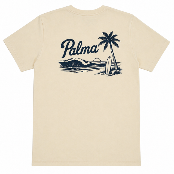 SS Palma Waves Tee - Rooster 