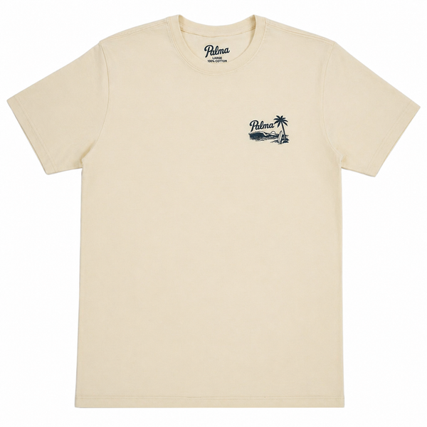 SS Palma Waves Tee - Rooster 