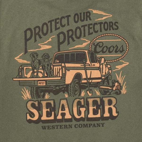 Brush Truck Tee Surplus - Rooster Bus