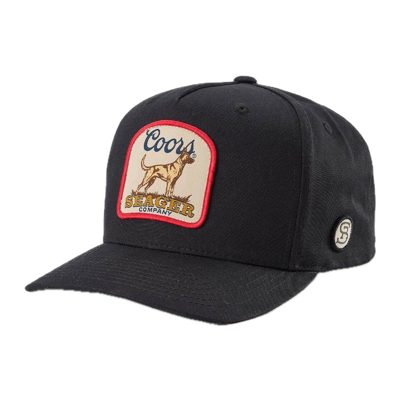 Fire Dog Snapback Black - Rooster Bus