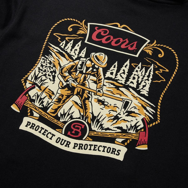 Forest Line Hood Black - Rooster Bus