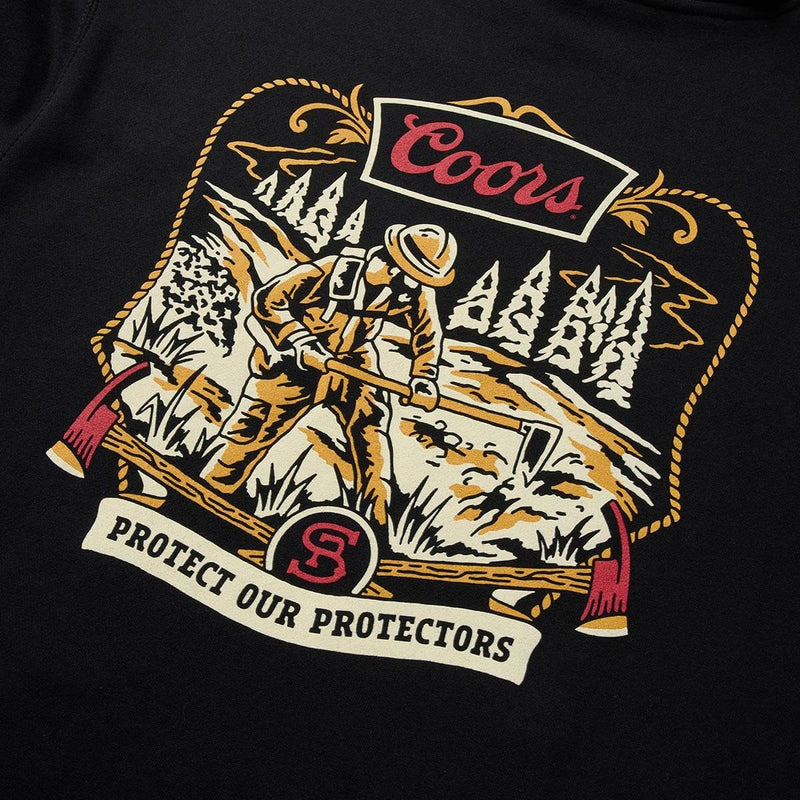 Forest Line Hood Black - Rooster Bus