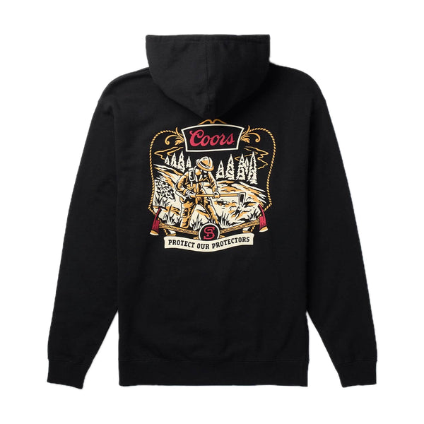 Forest Line Hood Black - Rooster Bus