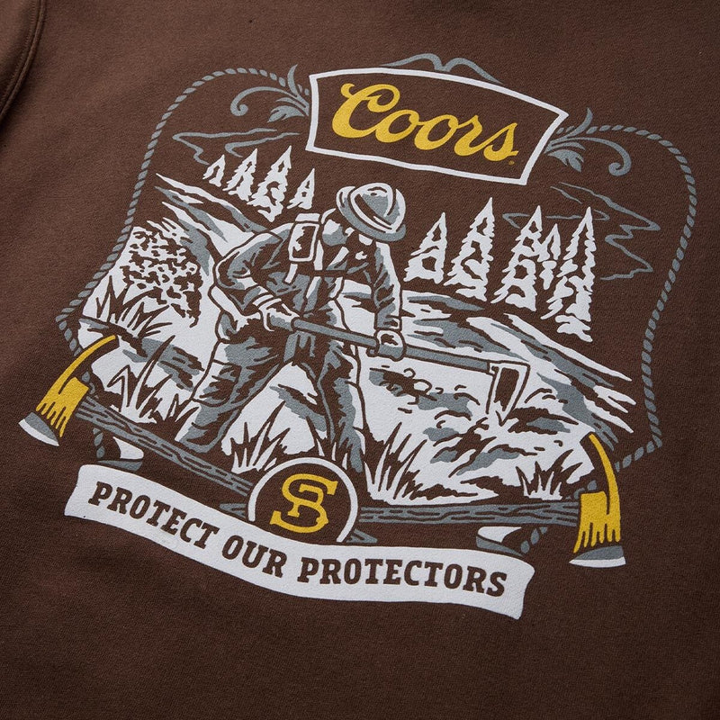 Forest Line Hood Brown - Rooster Bus