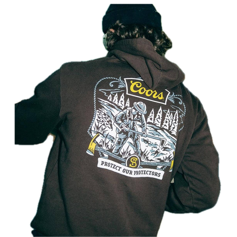 Forest Line Hood Brown - Rooster Bus