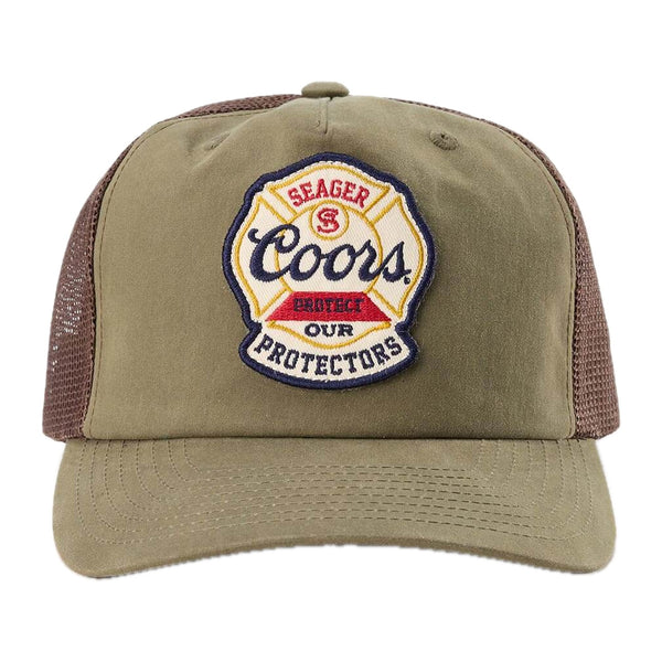 Protectors Badge Wax Snapback Army - Rooster Bus