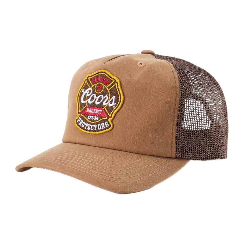 Protectors Badge Wax Snapback Brown - Rooster Bus