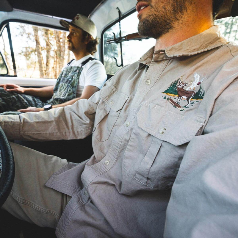 Chief Overshirt – Mossy Oak - Cement