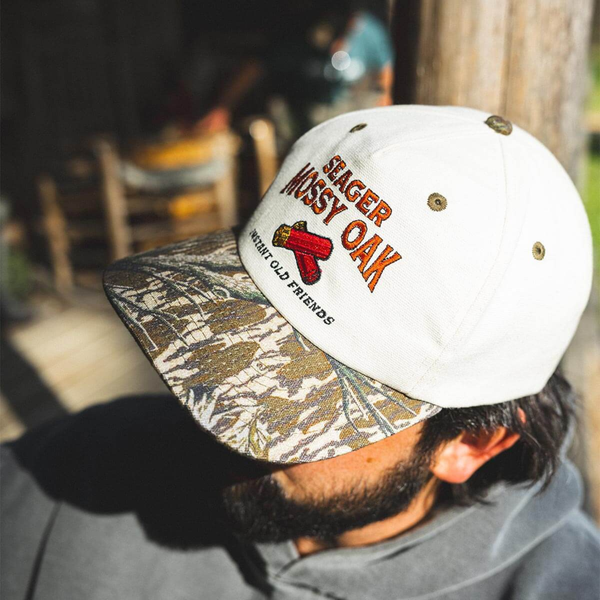 Seager x Mossy Oak Gone Huntin' Snapback - Rooster 