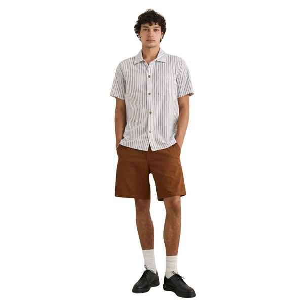 Seersucker Stripe Ss Shirt
