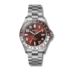 Gift Set: Monster GMT 40mm Silver Bracelet - Rooster 