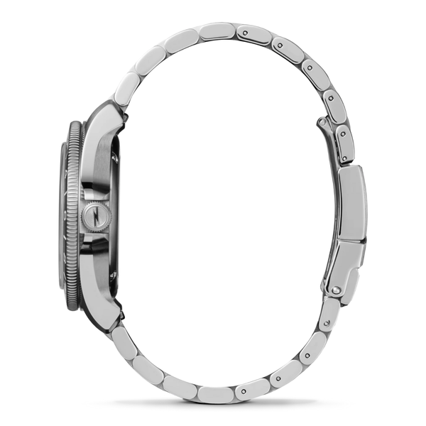 Gift Set: Monster GMT 40mm Silver Bracelet - Rooster 
