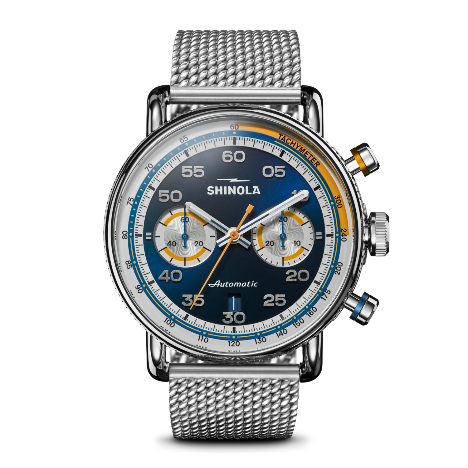 チルビー Gift Set: Canfield Speedway 44mm Silver Bracelet – Rooster