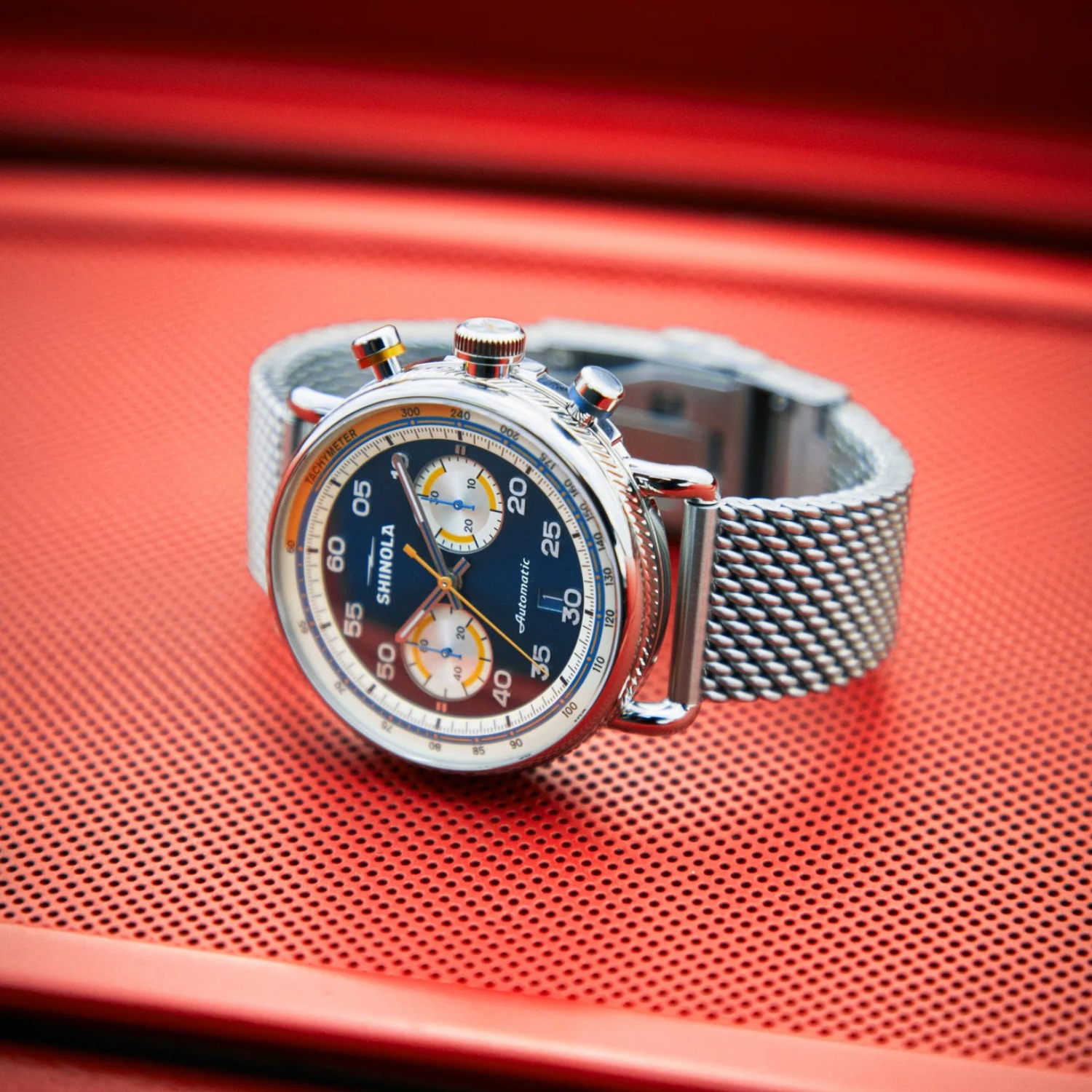 Gift Set: Canfield Speedway 44mm Silver Bracelet – Rooster