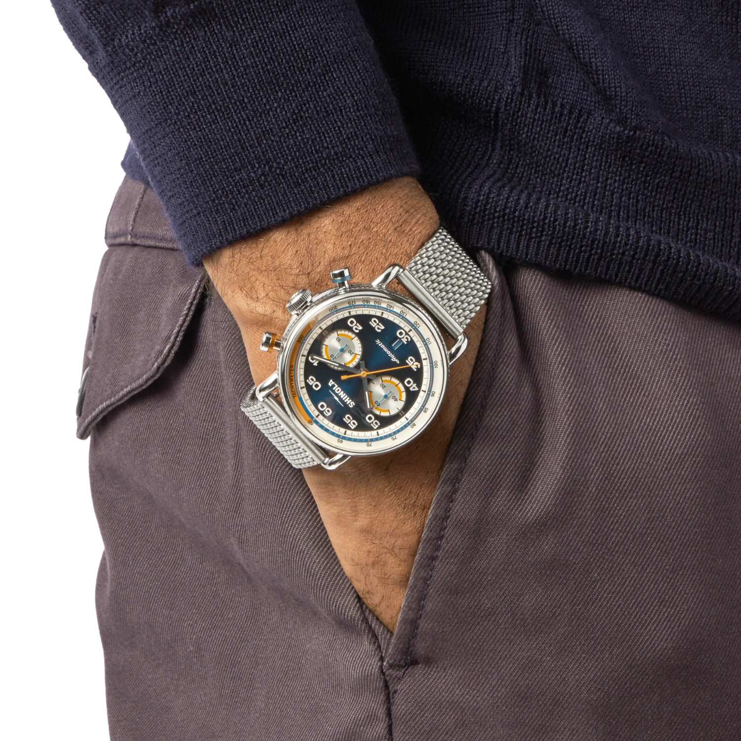 Myday公式アカウント01さま専用✨オールセインツ コルト Gift Set: Canfield Speedway 44mm Silver Bracelet – Rooster