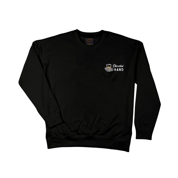 Shootin' Hand Sweatshirt - Rooster 