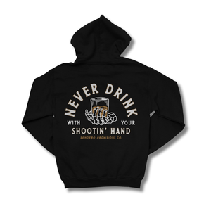 Shootin' Hand Hoodie - Rooster 