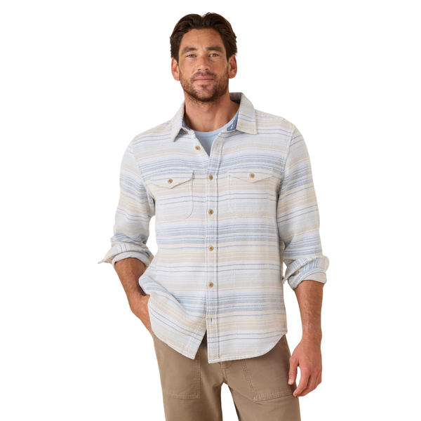 Blanket Shirt - Seabreeze Mojave Stripe - Rooster 