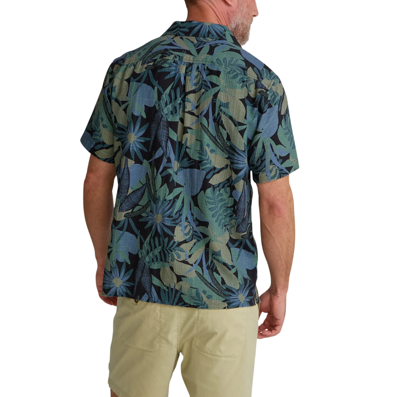 Shores Club Shirt - Tropical Dimension – Antique Black