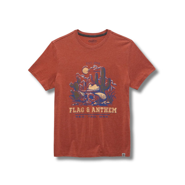 Skull Cactus Valley Burnout SS Tee - Rooster 