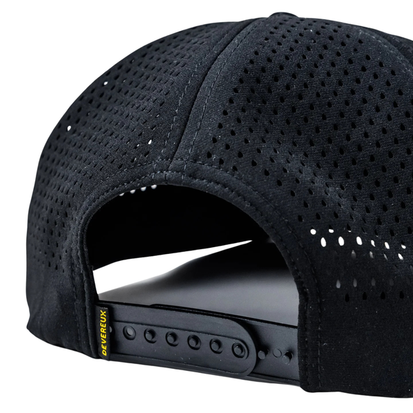 Skull Caddie Performance Rope Hat – Black