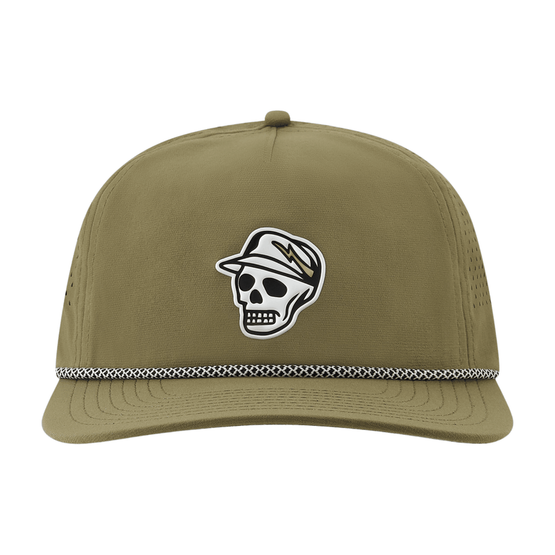 Skull Caddie Performance Rope Hat - Rooster 