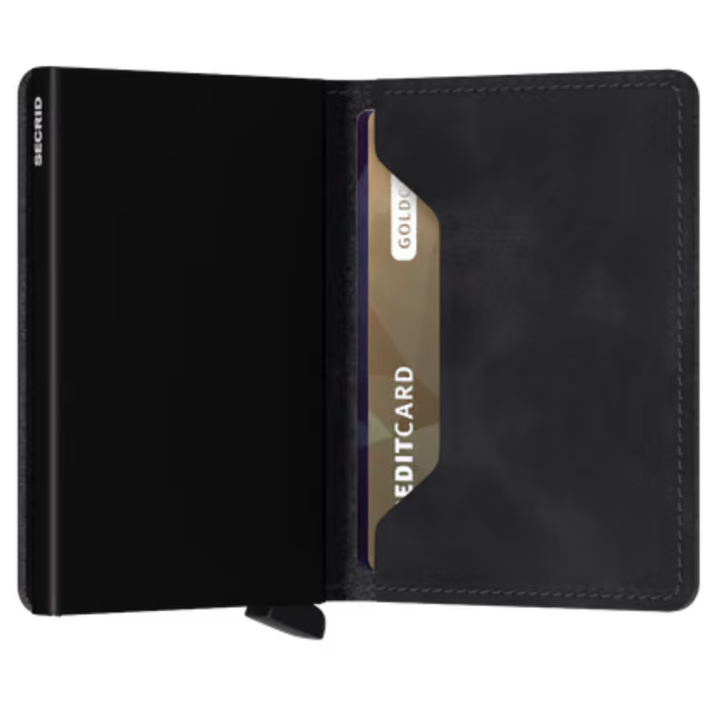 Slimwallet - Vintage Black - Rooster 