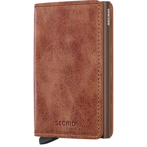 Slimwallet - Vintage Cognac Brown - Rooster 