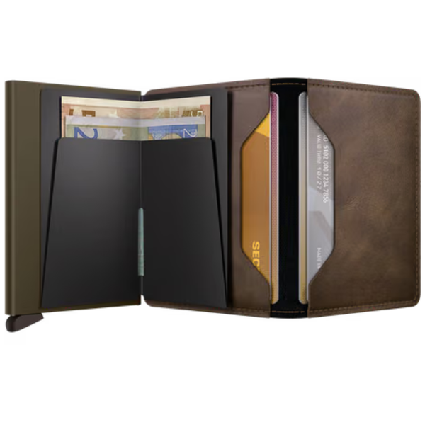 Slimwallet - Vintage Oak - Rooster 