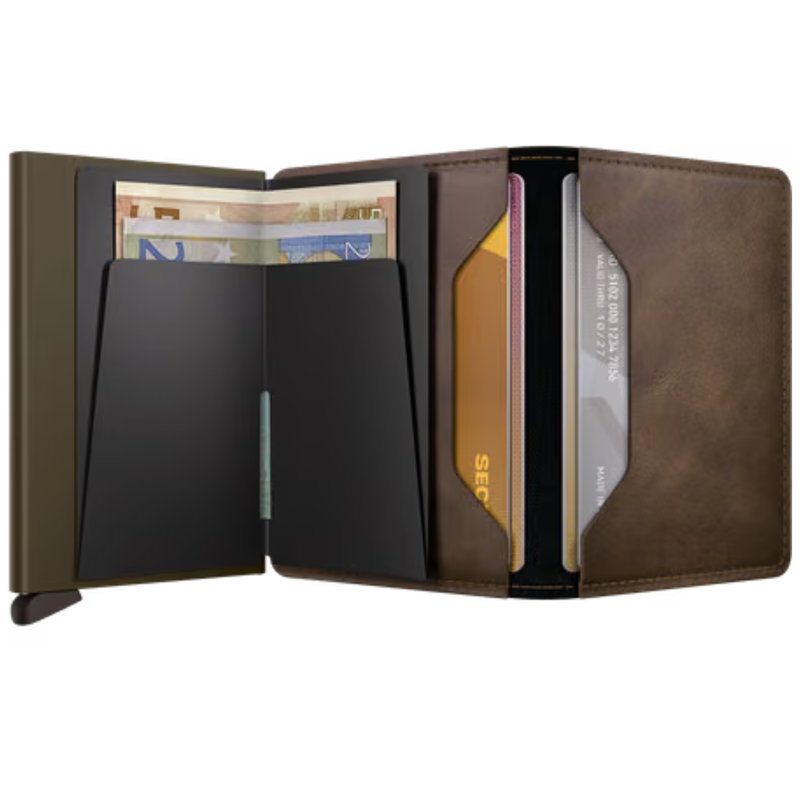 Slimwallet - Vintage Oak - Rooster 