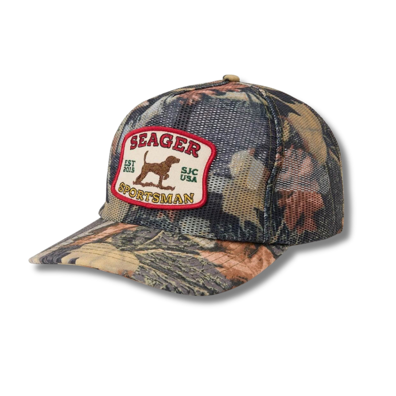 Seager Sportsman Mesh Trucker – Camouflage