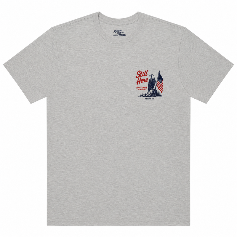 Ss 250th Anniversary Tee - Rooster 