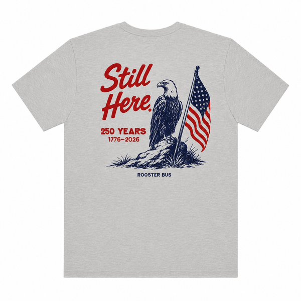 Ss 250th Anniversary Tee - Rooster 